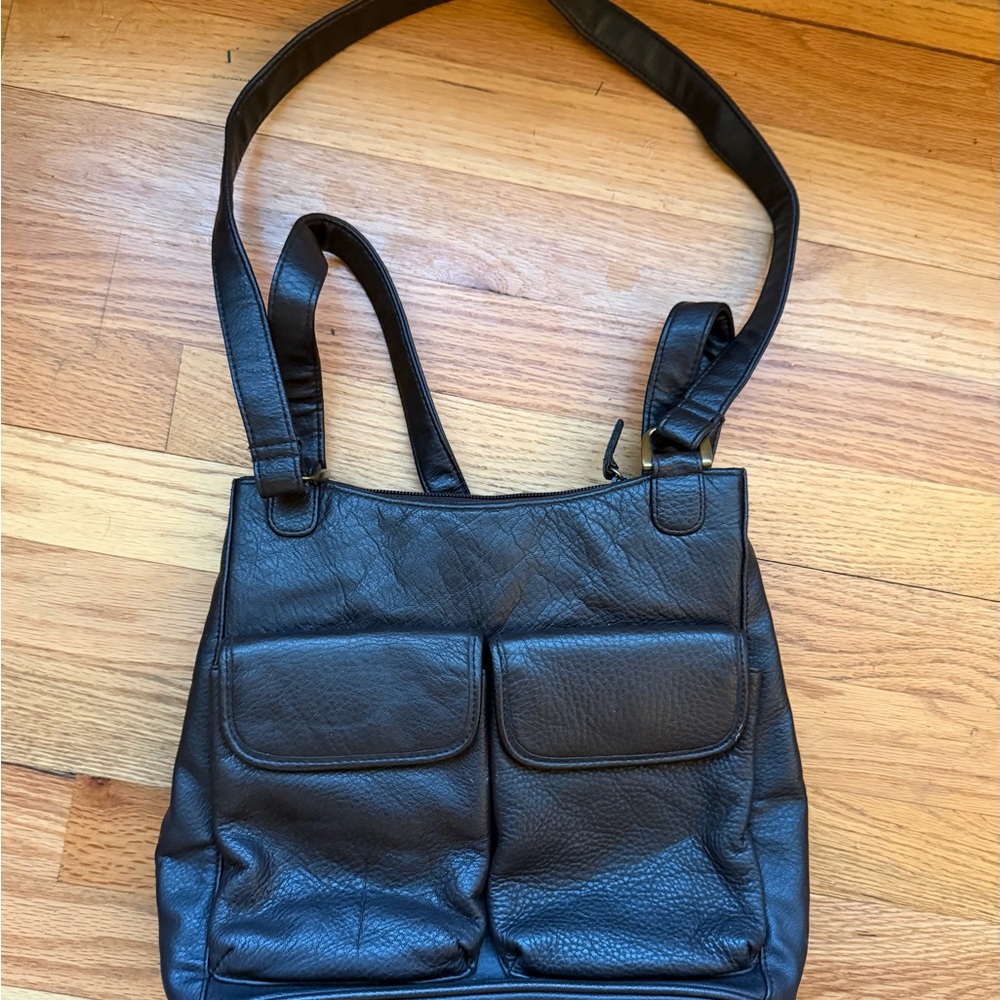 Black Leather Bag